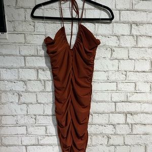 Beach Neck Tie Dress